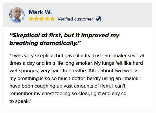 RespiClear Customer Reviews